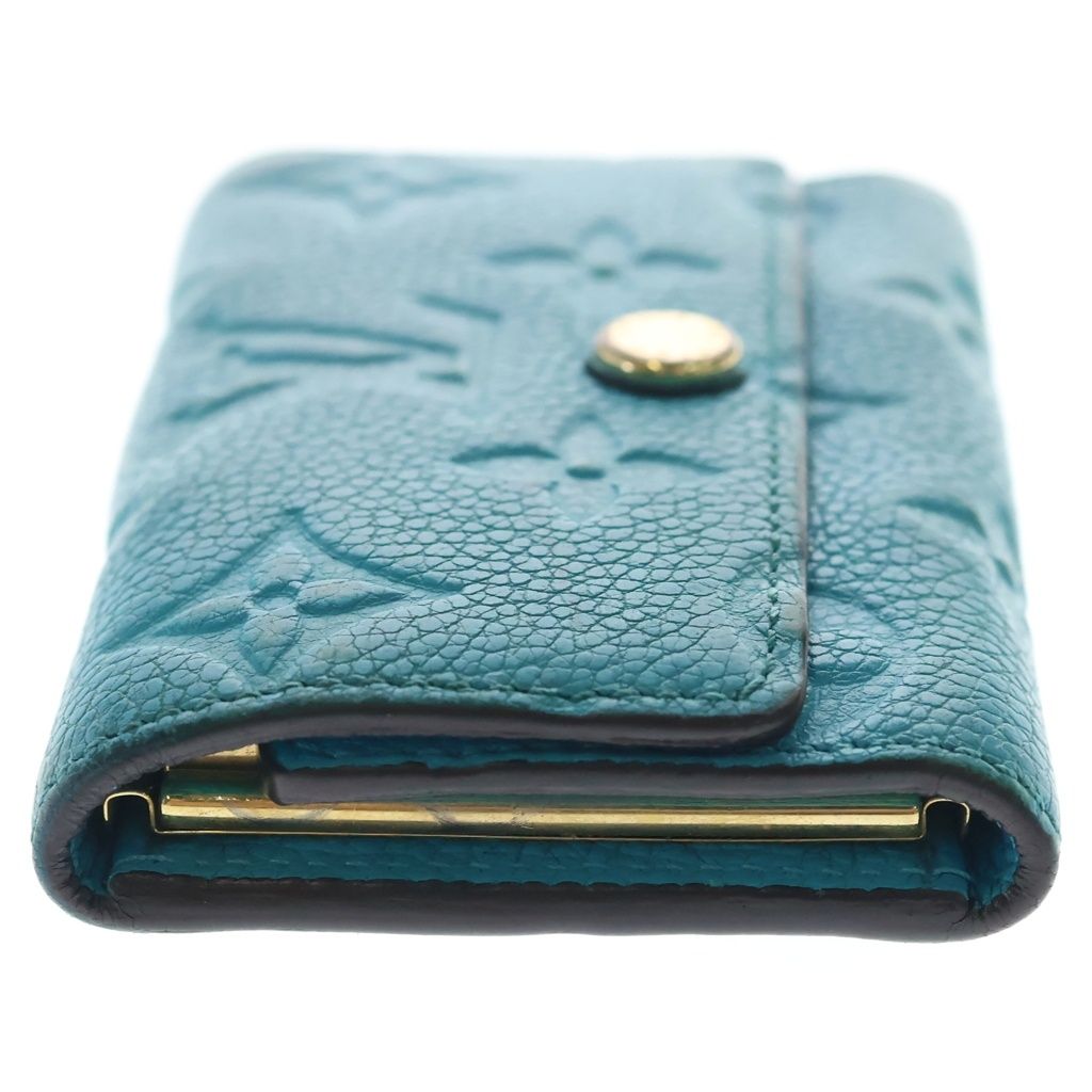 Louis Vuitton Monogram Empreinte Multicles 6 Key Case Light Blue Key Holder — view 3