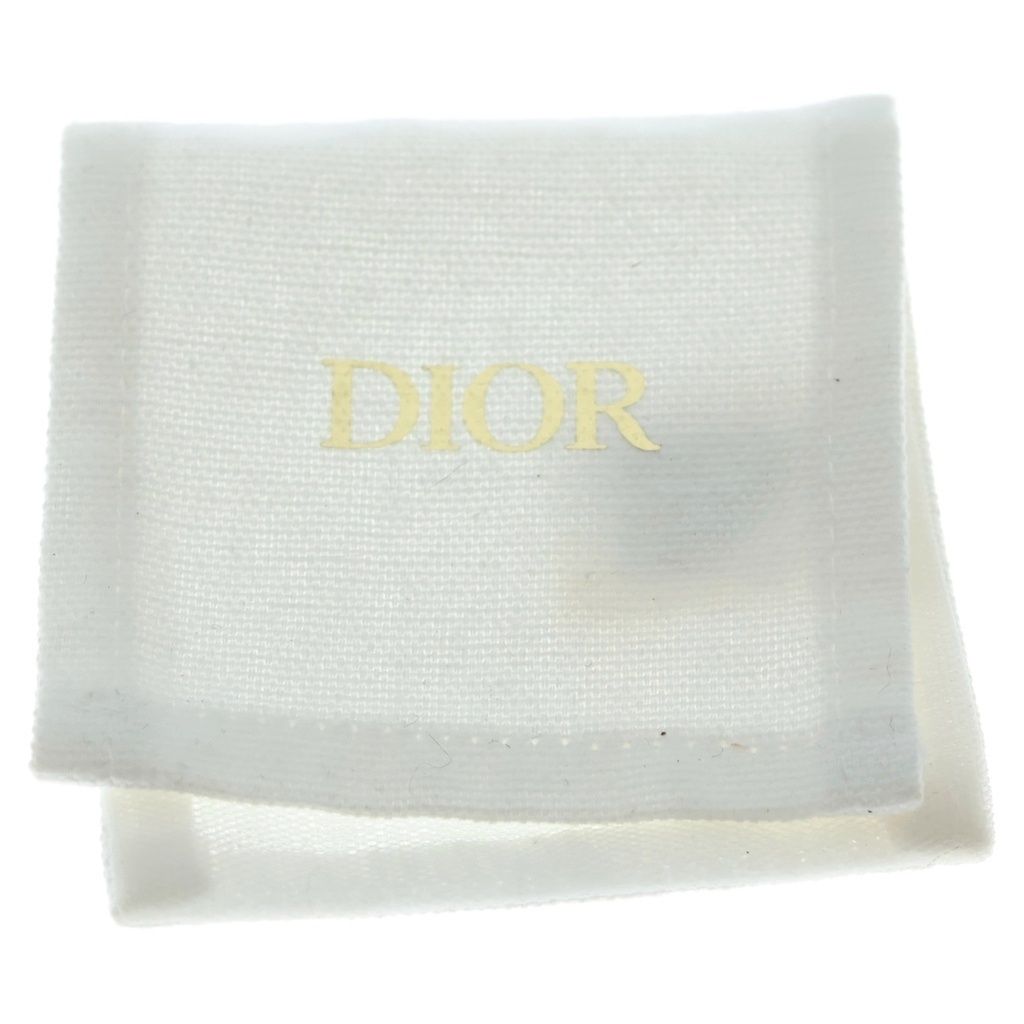 Dior Tribal Faux Pearl Earrings White Gold — view 6