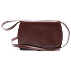 Gucci Bamboo Turnlock Shoulder Bag Back Brown Leather — view 2