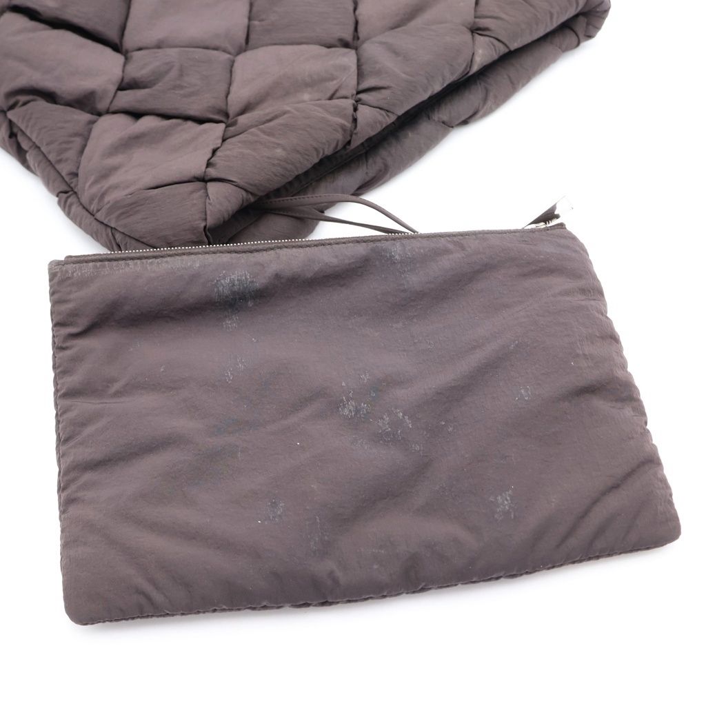Bottega Veneta Cassette Document Holder Clutch Brown — view 7