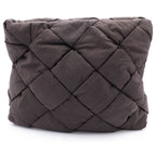 Bottega Veneta Cassette Document Holder Clutch Brown