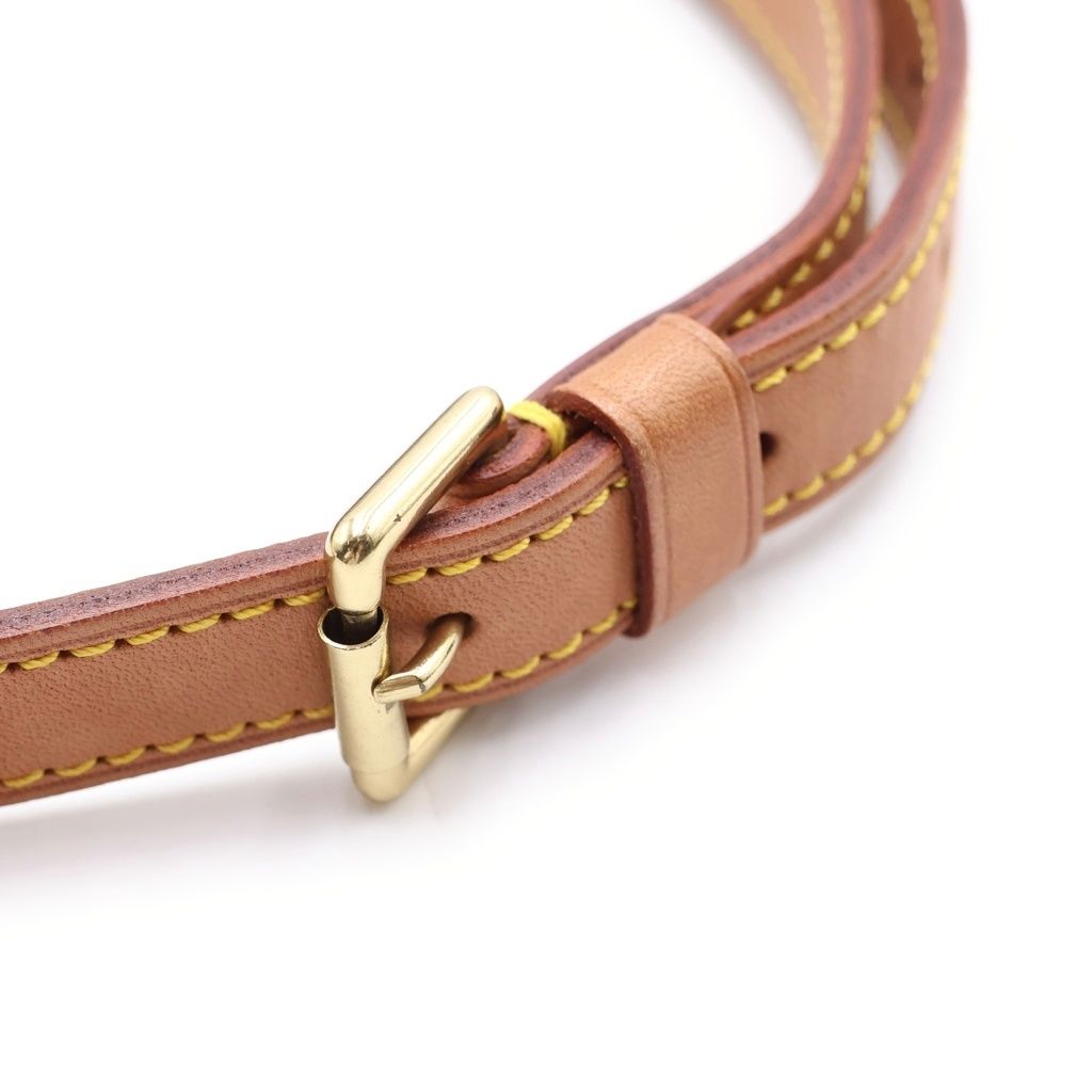 Louis Vuitton Monogram Musette Tango Shoulder Bag Brown Leather Gold — view 7