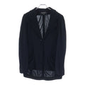 Chanel Boutique Vintage Jacket CC Logo Button Chain Black