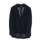 Chanel Boutique Vintage Jacket CC Logo Button Chain Black