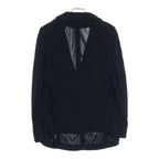 Chanel Boutique Vintage Jacket CC Logo Button Chain Black — view 2