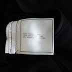 Chanel Boutique Vintage Jacket CC Logo Button Chain Black — view 8