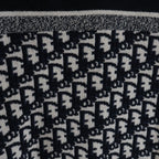Dior Oblique Reversible Knit Sweater Navy — view 7