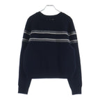 Dior Oblique Reversible Knit Sweater Navy — view 2