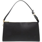 Louis Vuitton Pochette Soiru Epi Noir Pouch