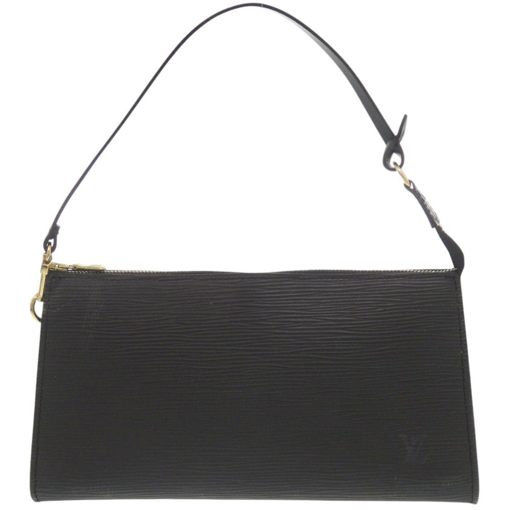 Louis Vuitton Pochette Soiru Epi Noir Pouch