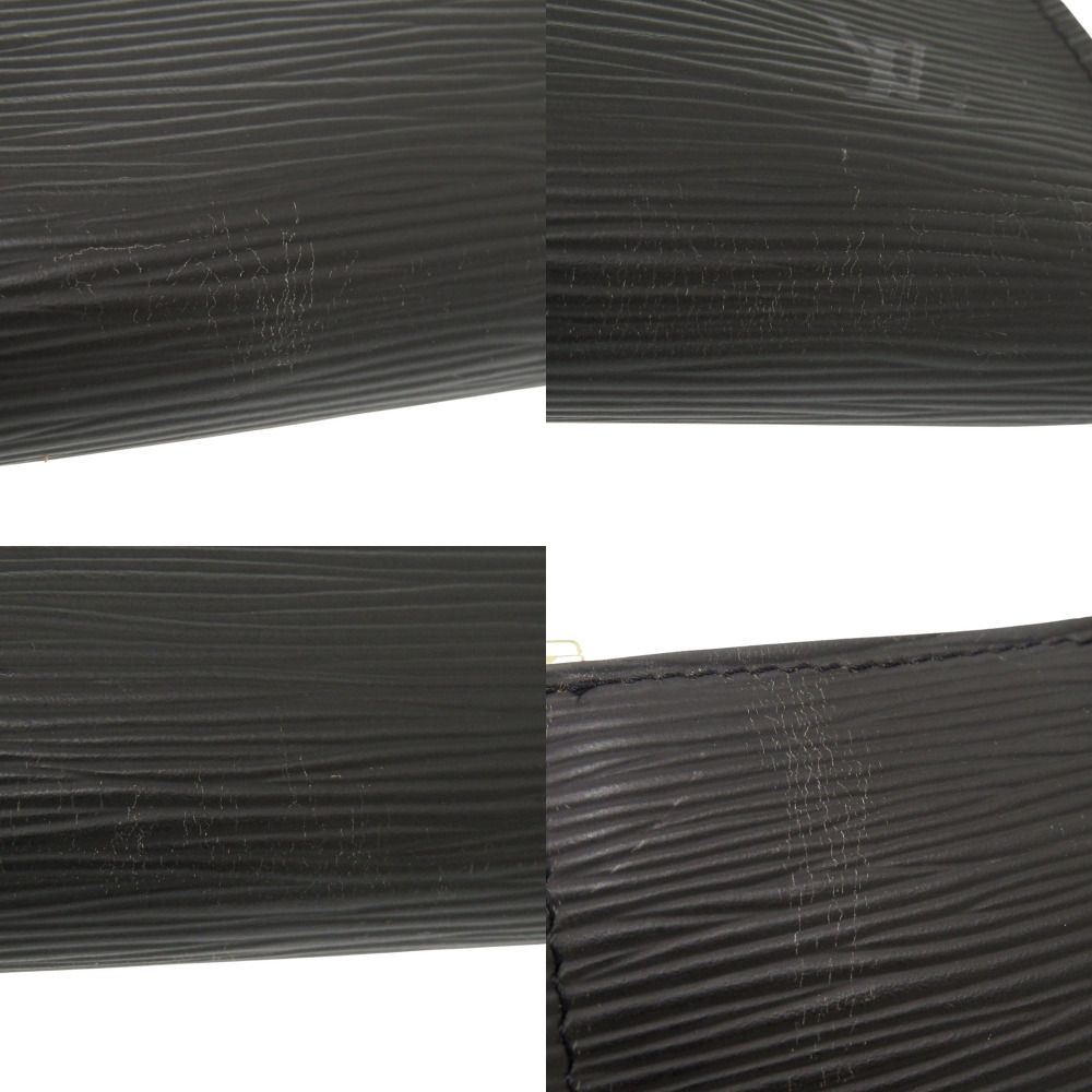 Louis Vuitton Pochette Soiru Epi Noir Pouch — view 5