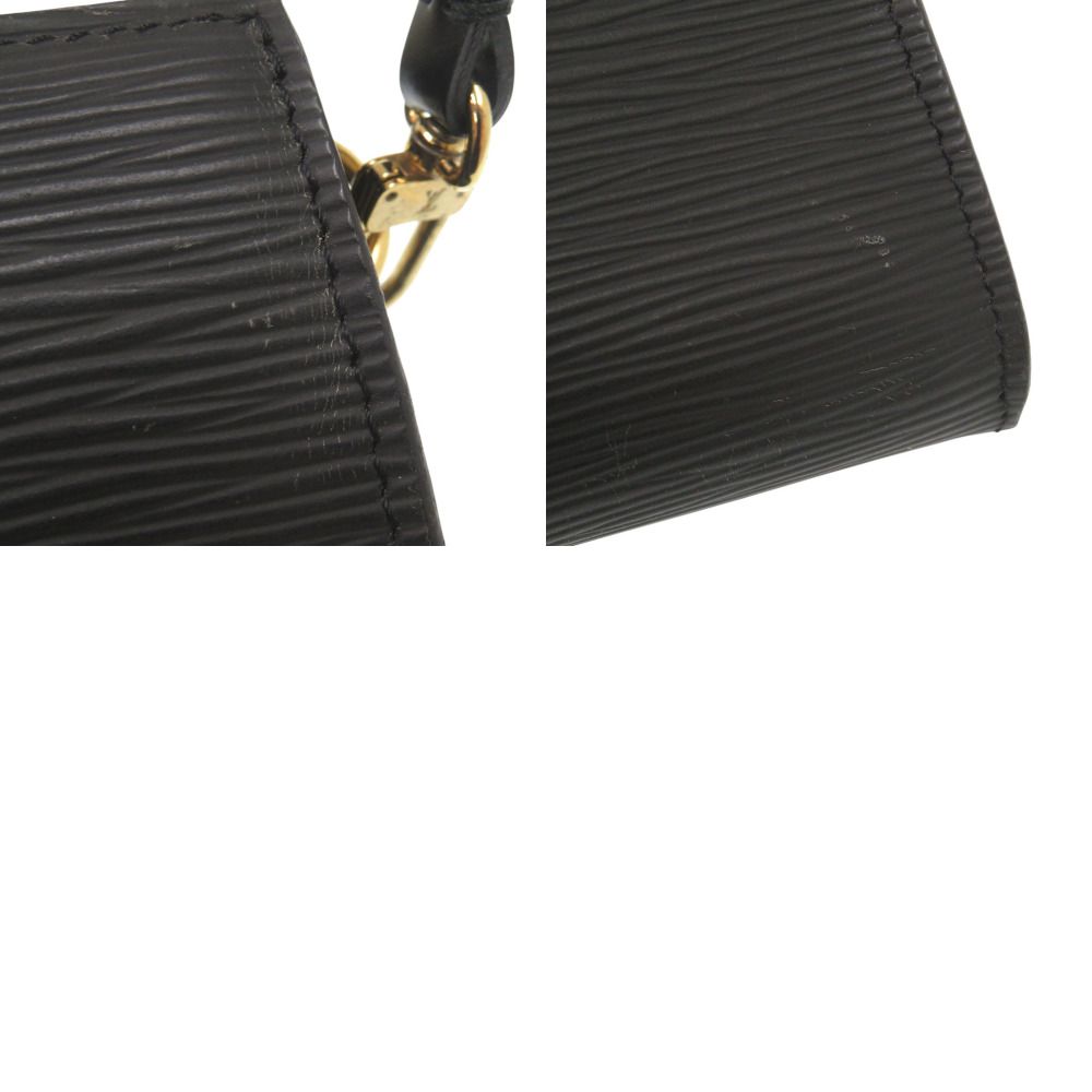 Louis Vuitton Pochette Soiru Epi Noir Pouch — view 6