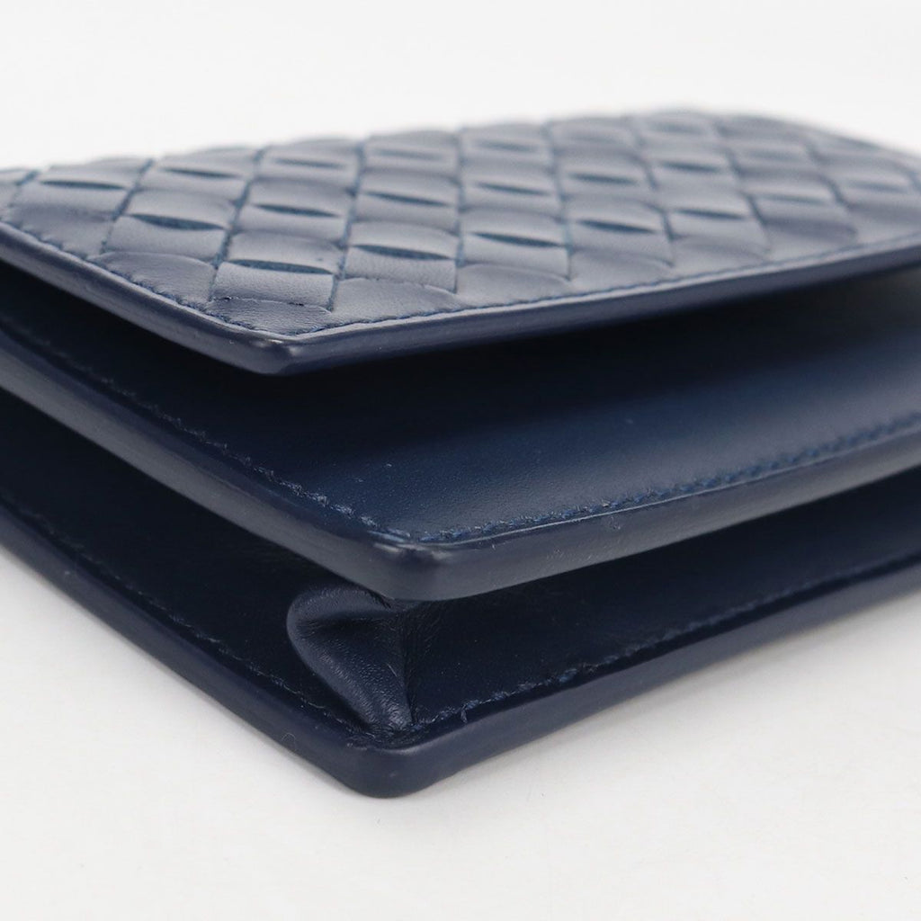 Bottega Veneta Business Card Case Intrecciato Holder Calfskin — view 6