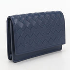 Bottega Veneta Business Card Case Intrecciato Holder Calfskin