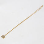 Celine Rhinestone Triomphe Necklace Metal — view 3