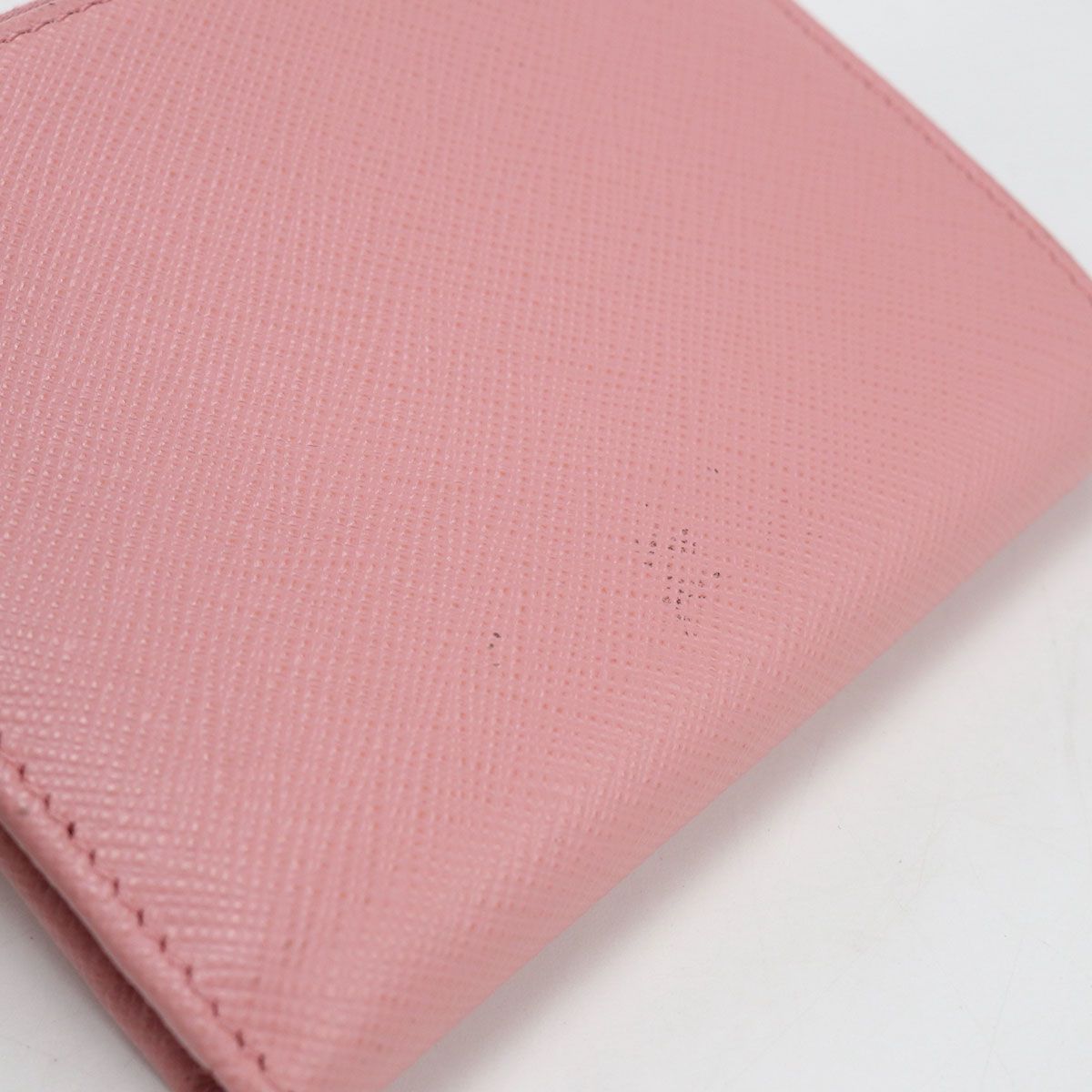 Prada Saffiano Leather Bifold Wallet Calfskin — view 7