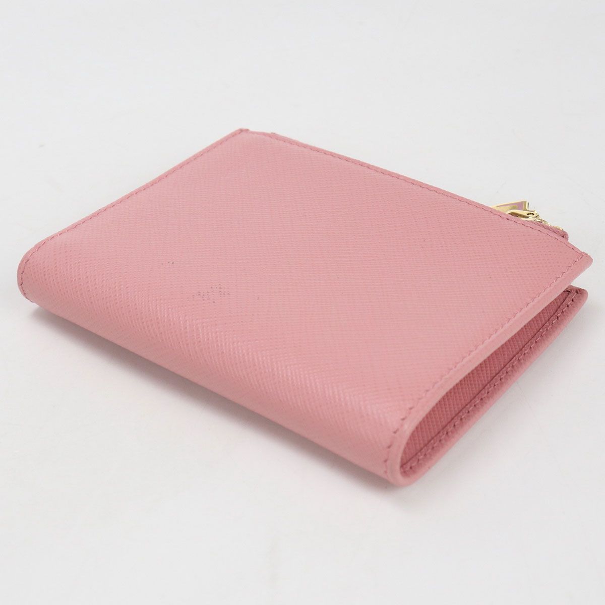 Prada Saffiano Leather Bifold Wallet Calfskin — view 2