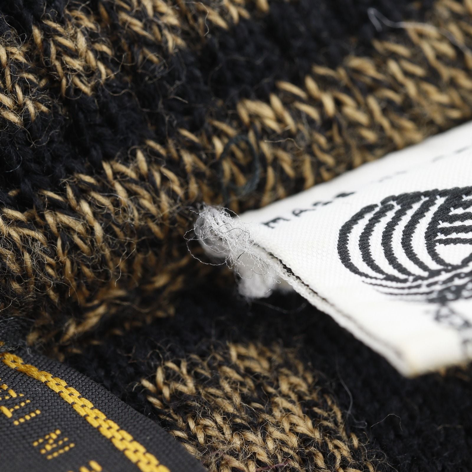 Fendi Zucca Turtleneck Wool Brown Sweater — view 8