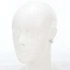Chanel Rhinestone CC Logo Earrings Metal — view 4