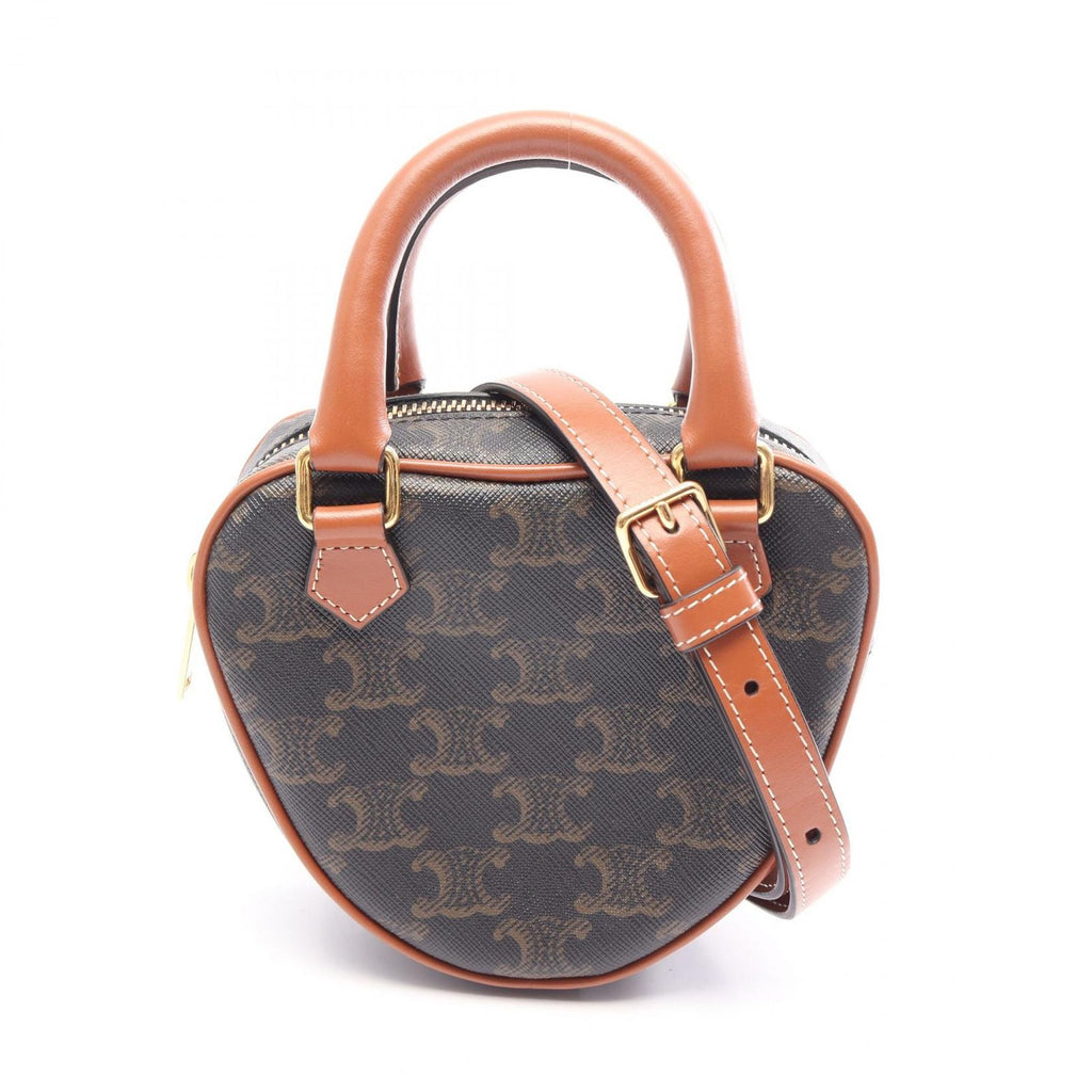 Celine Triomphe Heart Shoulder Bag