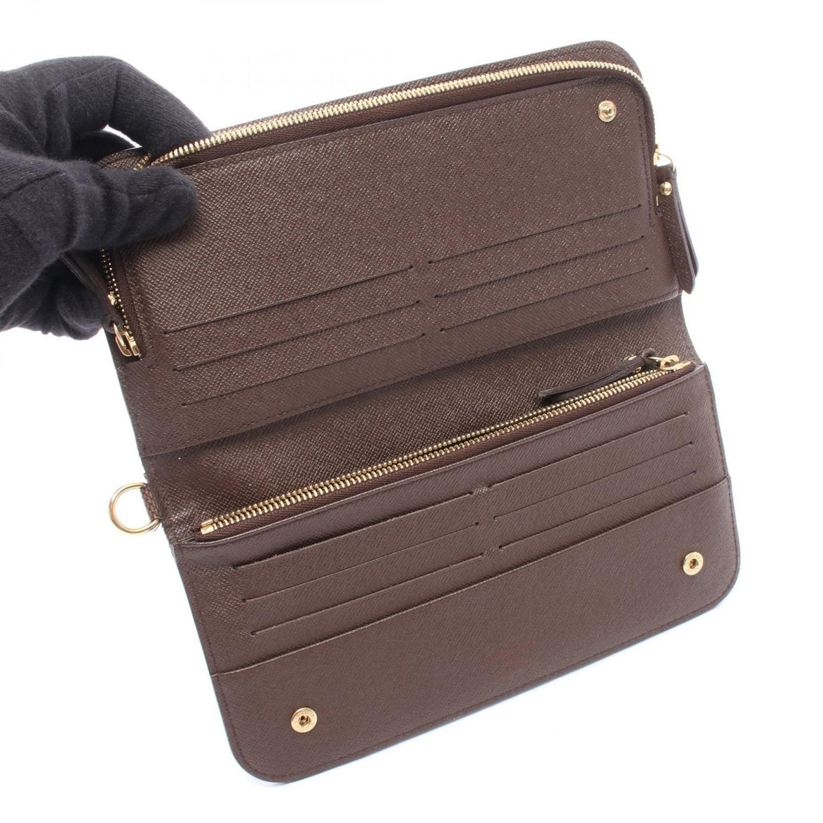 Louis Vuitton Bifold Wallet Portefeuille Damier Ebene Insolit — view 3