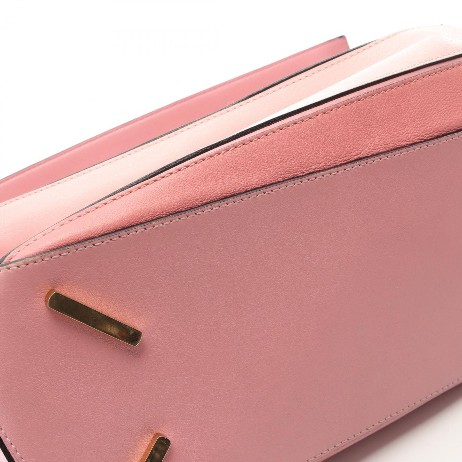 Loewe Handbag Puzzle Bag 2-Way Pink Leather — view 8