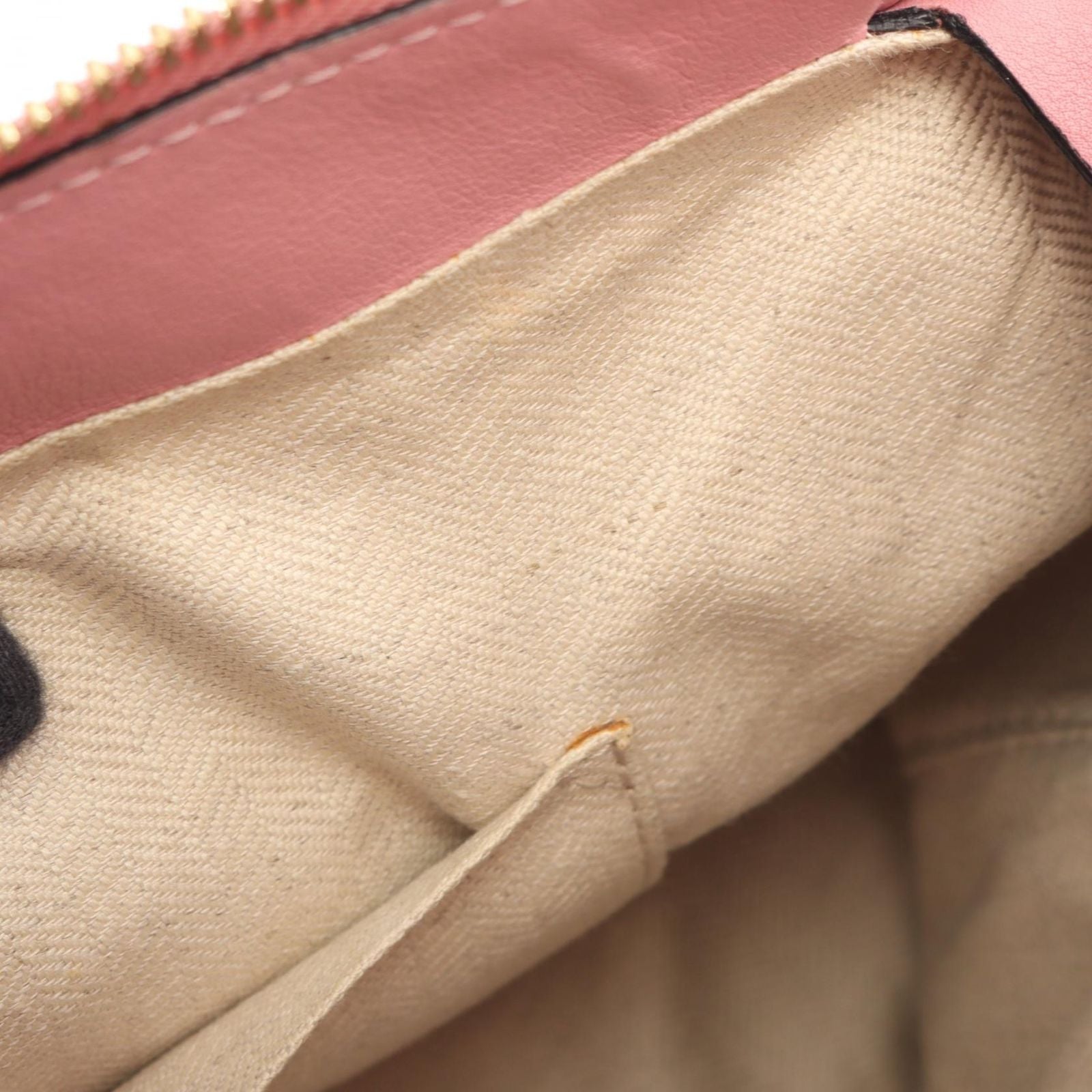 Loewe Handbag Puzzle Bag 2-Way Pink Leather — view 5