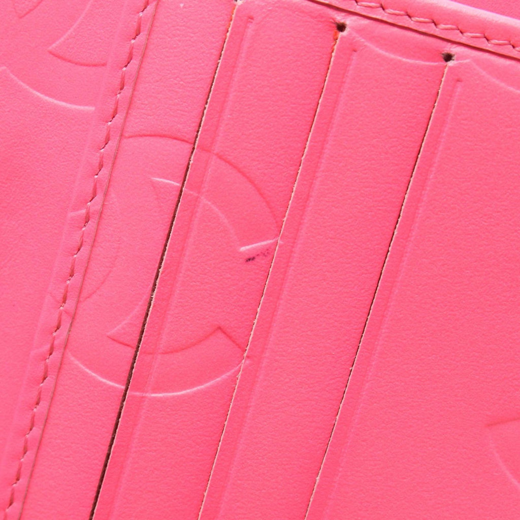 Chanel Hook Wallet Cambon Line Black Patent Leather Patent — view 7