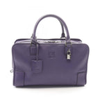 Loewe Handbag Amazona 36 Purple Leather