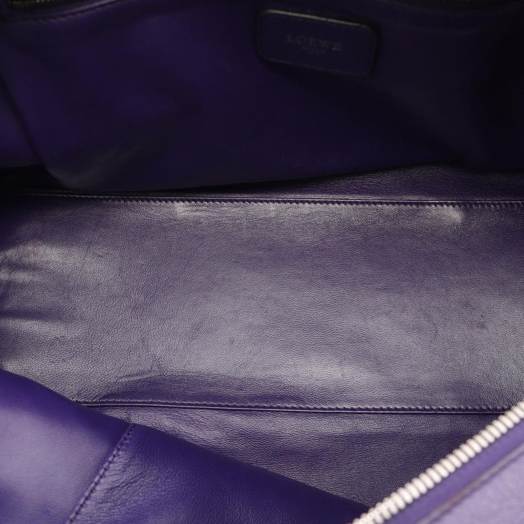 Loewe Handbag Amazona 36 Purple Leather — view 5