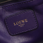Loewe Handbag Amazona 36 Purple Leather — view 4