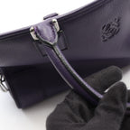 Loewe Handbag Amazona 36 Purple Leather — view 7