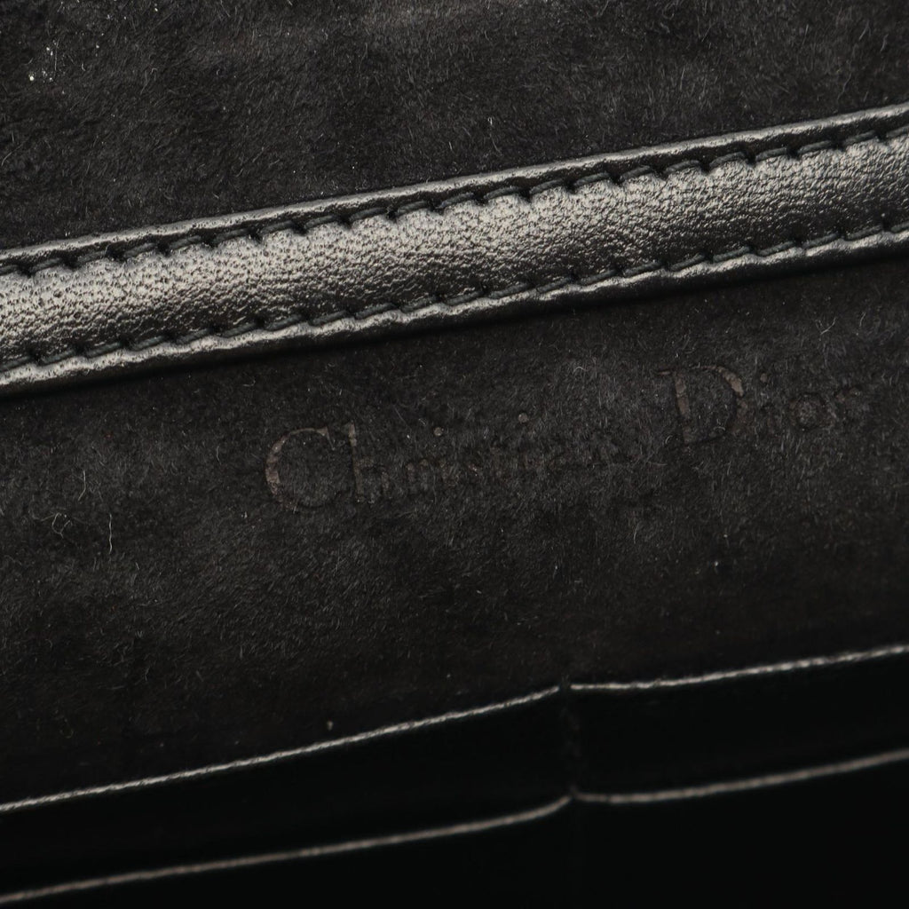 Dior Shoulder Bag Ama Black Leather Diorama Chain Wallet — view 4