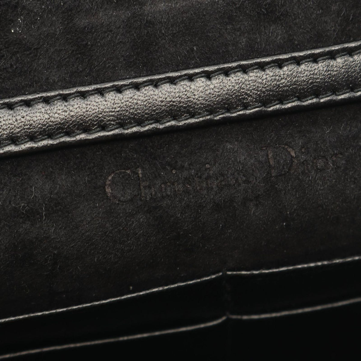 Dior Shoulder Bag Ama Black Leather Diorama Chain Wallet — view 4