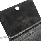 Dior Shoulder Bag Ama Black Leather Diorama Chain Wallet — view 6