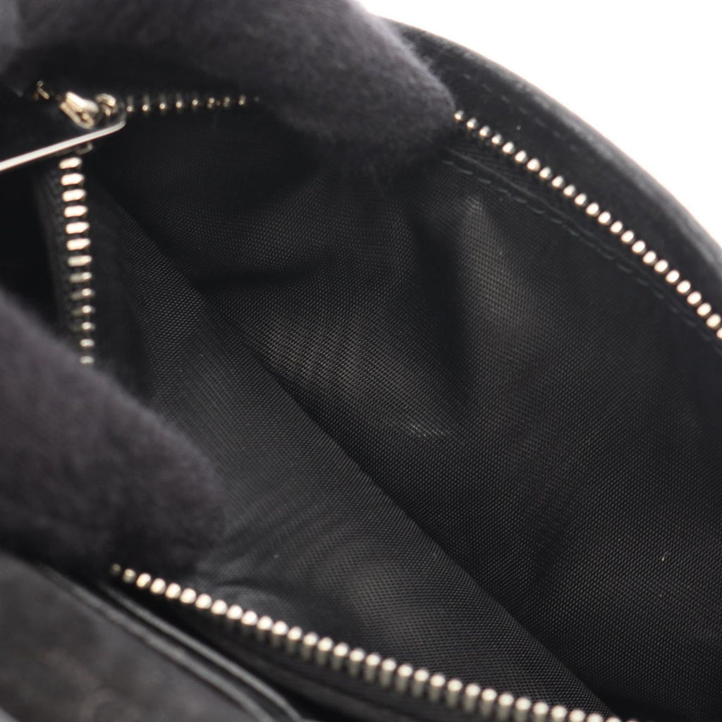 Dior Shoulder Bag Ama Black Leather Diorama Chain Wallet — view 5