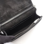 Dior Shoulder Bag Ama Black Leather Diorama Chain Wallet — view 3