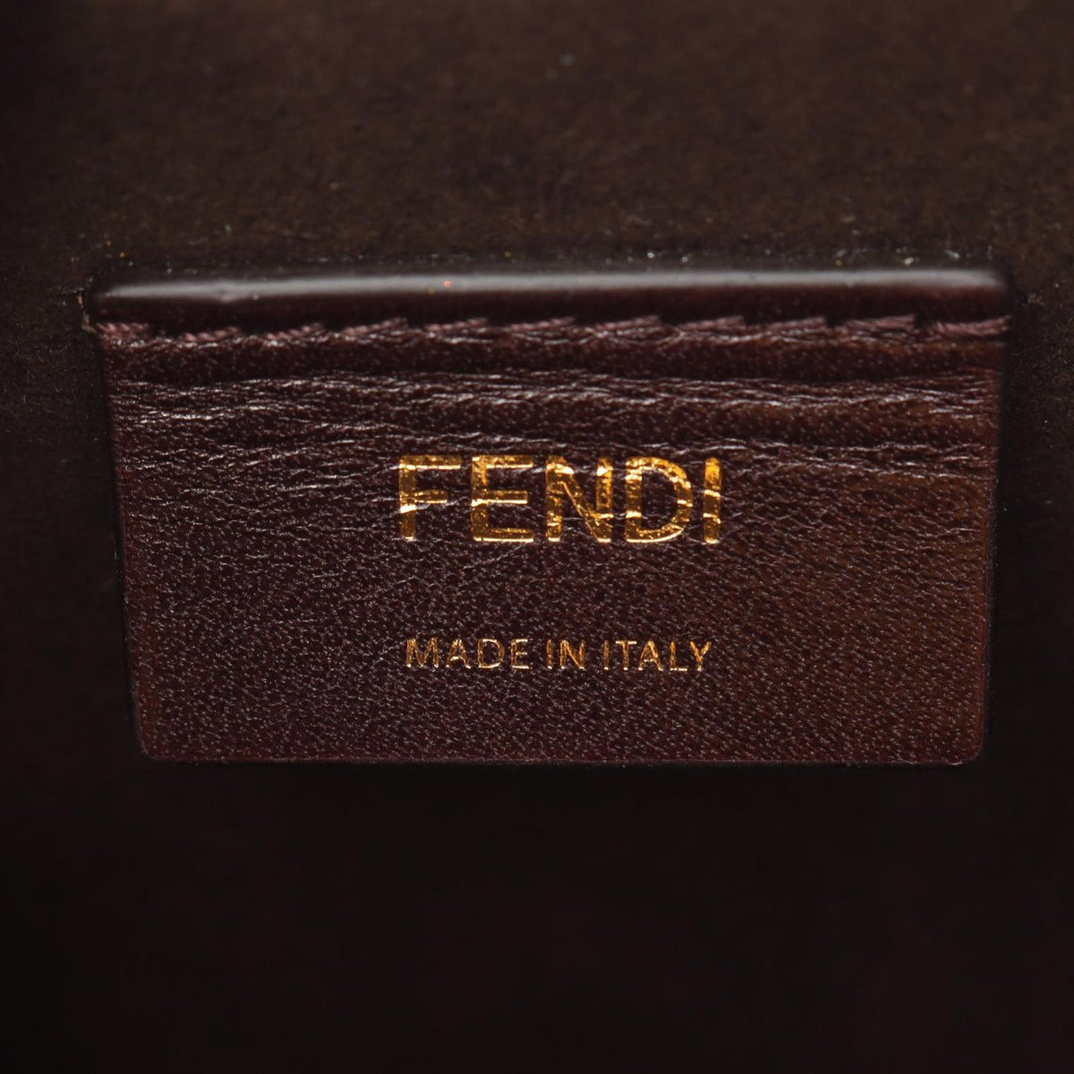 Fendi Shoulder Bag Box Yellow Leather — view 4