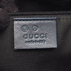 Gucci Shoulder Bag GG Supreme Beige Navy Canvas Leather — view 4