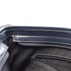 Gucci Shoulder Bag GG Supreme Beige Navy Canvas Leather — view 6