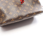 Louis Vuitton Shoulder Bag Neo Noe Coquelicot Canvas Leather — view 7