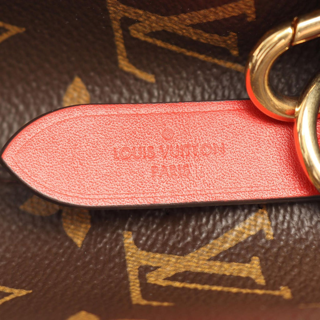 Louis Vuitton Shoulder Bag Neo Noe Coquelicot Canvas Leather — view 4