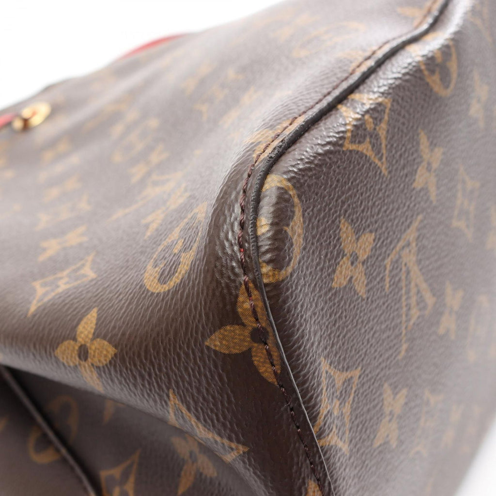 Louis Vuitton Shoulder Bag Neo Noe Coquelicot Canvas Leather — view 6