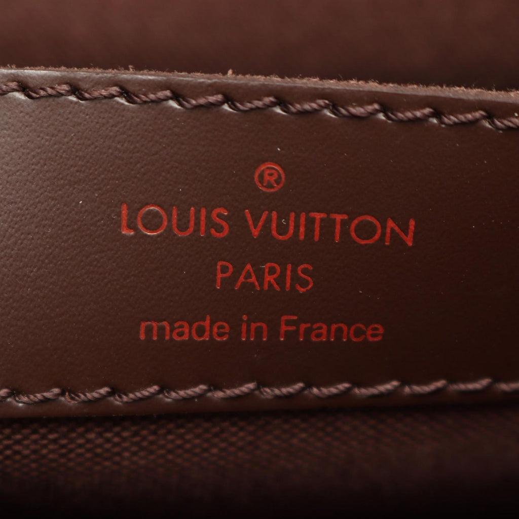 Louis Vuitton Shoulder Bag Naviglio Damier Ebene Canvas Leather — view 4