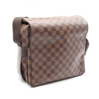 Louis Vuitton Shoulder Bag Naviglio Damier Ebene Canvas Leather — view 2