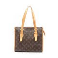Louis Vuitton Tote Bag Popincourt Canvas Leather