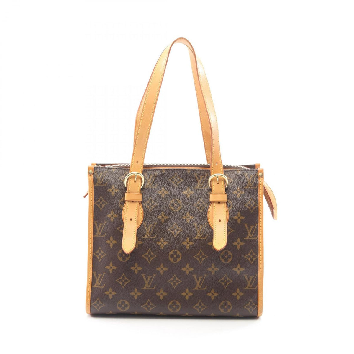 Louis Vuitton Tote Bag Popincourt Canvas Leather
