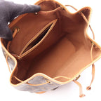 Louis Vuitton Backpack Montsouris MM Canvas Leather — view 3