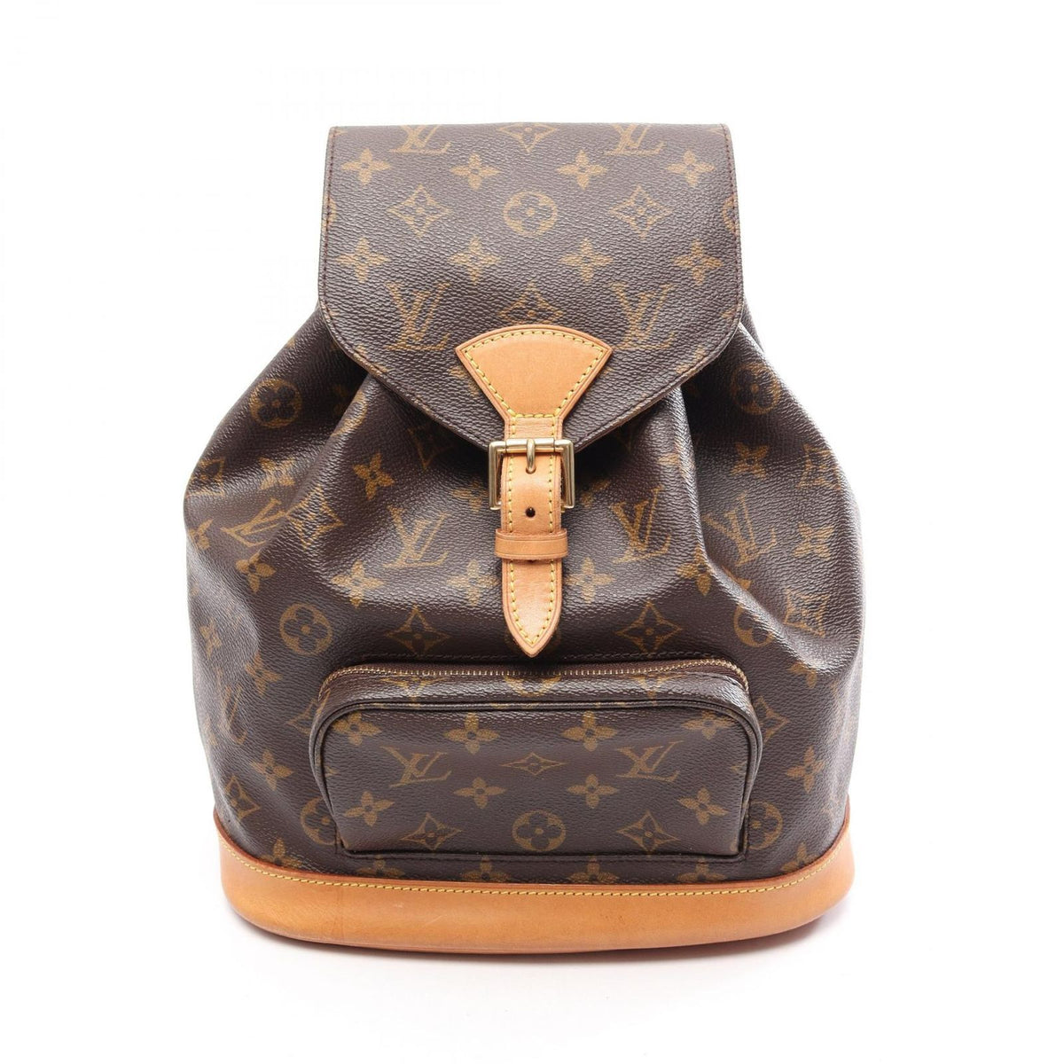 Louis Vuitton Backpack Montsouris MM Canvas Leather