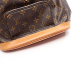 Louis Vuitton Backpack Montsouris MM Canvas Leather — view 6